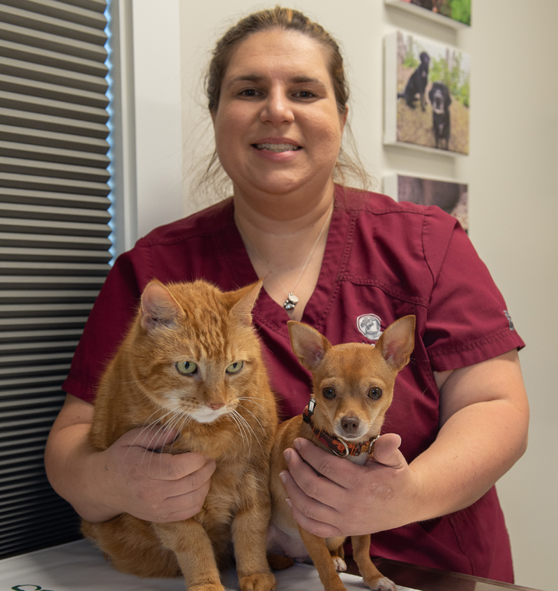 Christina, Practice Manager and Licensed Veterinary Technician